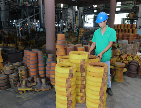 Bộ phận làm khuôn cát furan lạnh