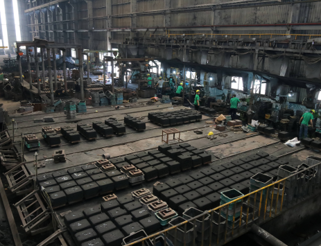 Dây chuyền đúc cát máy